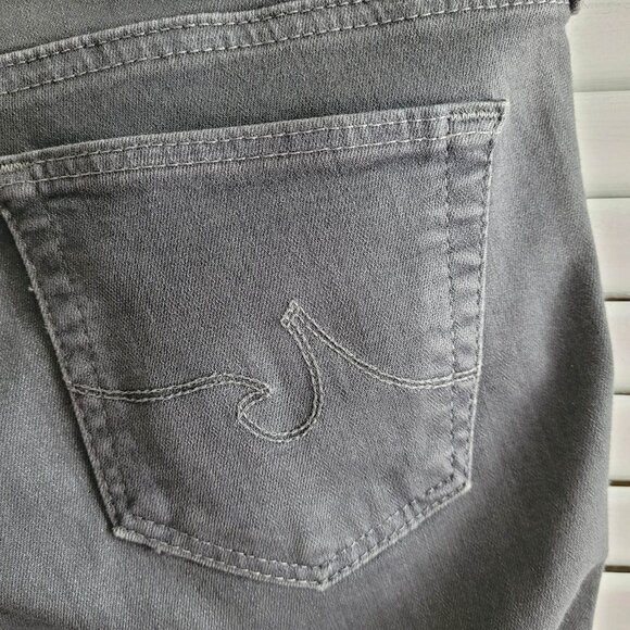 AG Adriano Goldschmied Jeans Womens 24 The Legging Ankle Super Skinny Ankle Gray - Picture 4 of 5